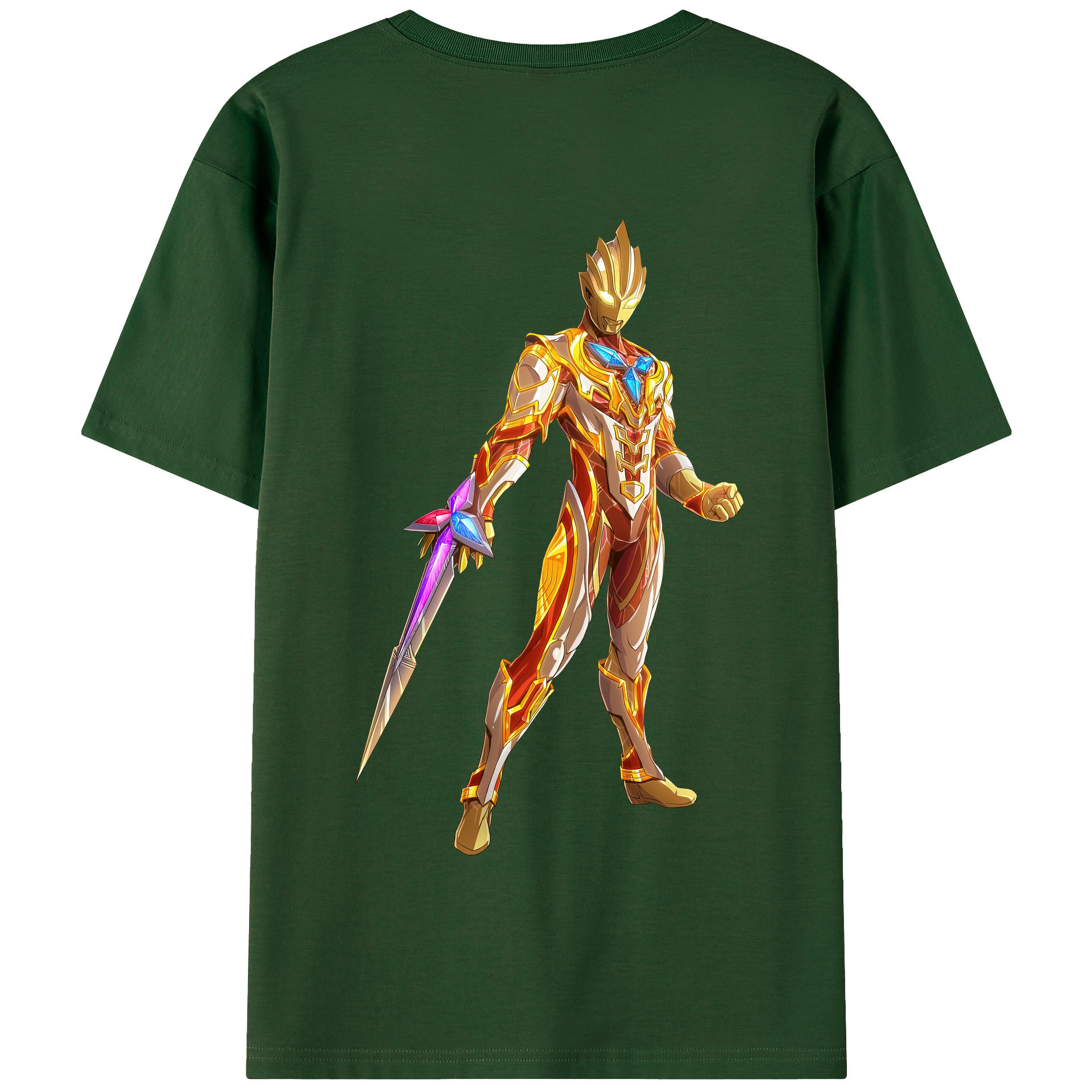 （画像用） ウルトラマン Ultraman 綿100％半袖Tシャツ（背面プリント）